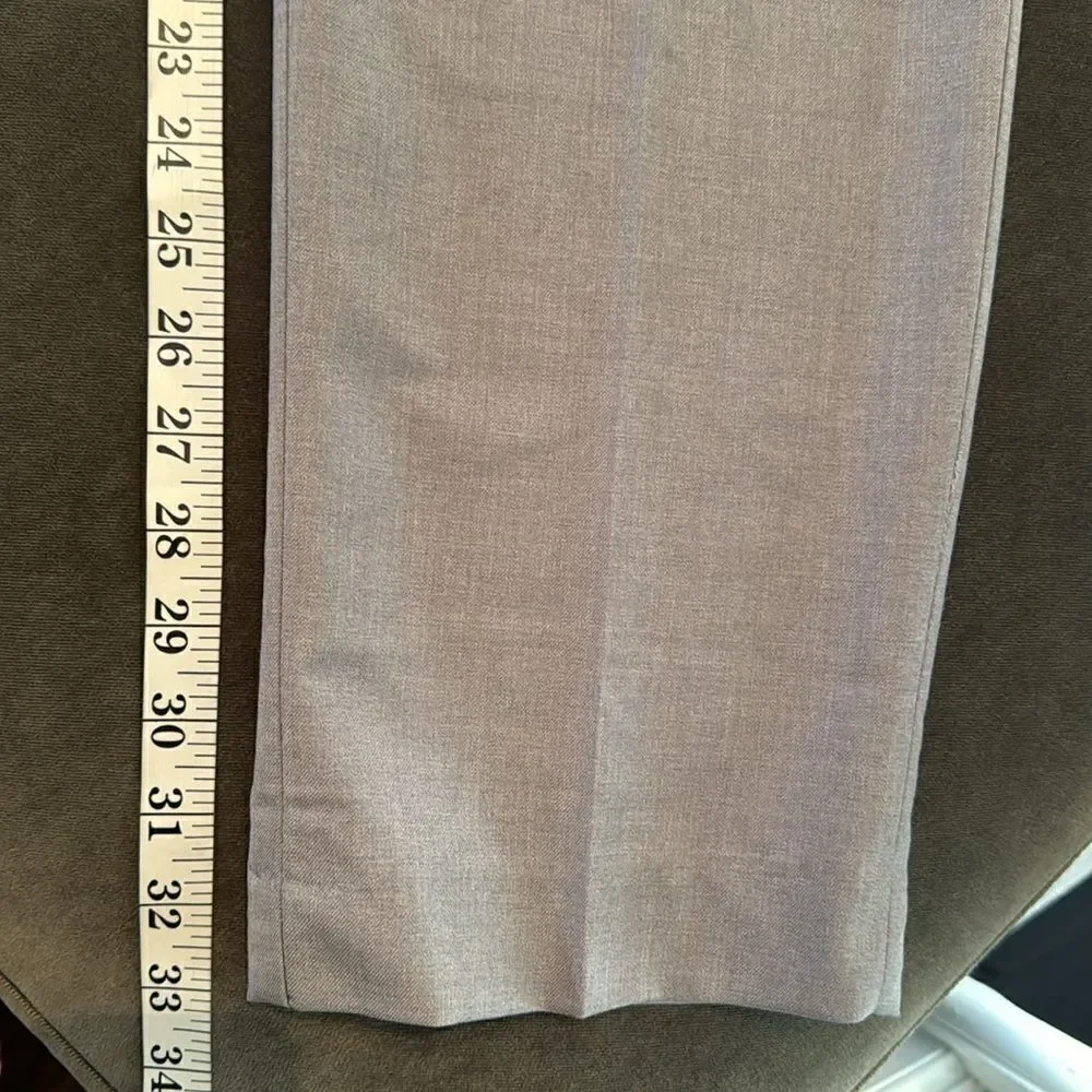 Men’s Gray 3 Piece Business Suit Notched Lapel Size 38 Jacket 36 Pants NWT